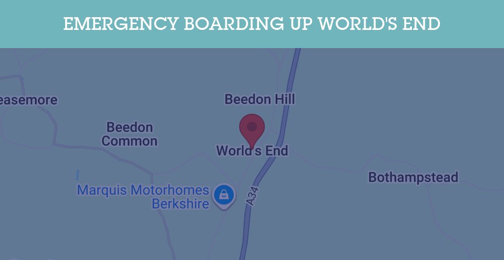 Emergency Boarding Up Services in World's End - N postcode